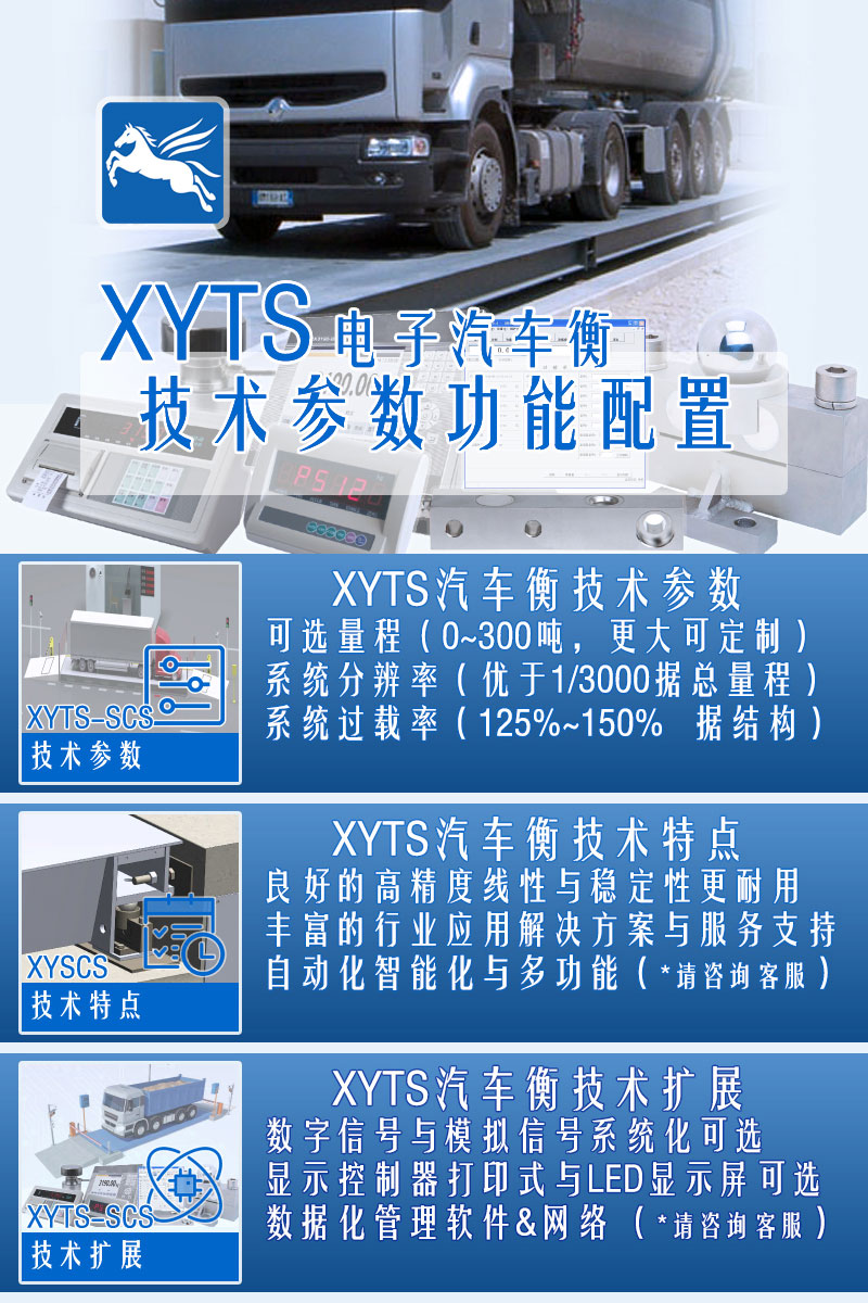 XYTS 電子汽車衡 配置參數