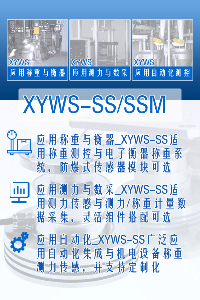 XYWS-SS稱重傳感器 測力傳感器 功能